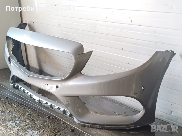предна броня Mercedes W205, C205 AMG sedan, coupe 2014-2019 г . #1047V, снимка 2 - Части - 51075715
