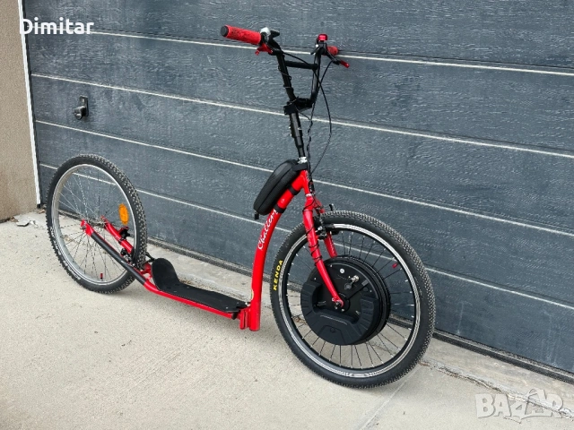 Електрически Kick Bike 350w, снимка 2 - Велосипеди - 53295885