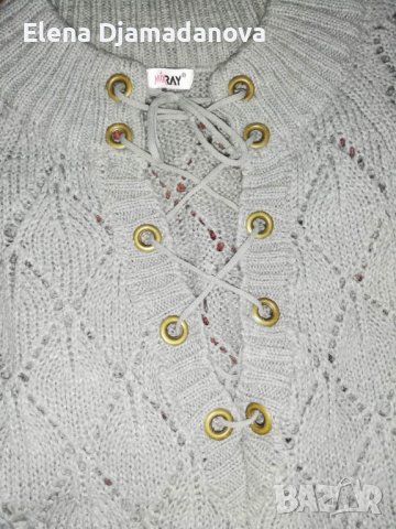 Плетена туника -дамска +поло блуза , снимка 2 - Туники - 39383357