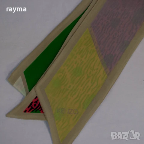 Kenzo копринен шал, снимка 6 - Шалове - 51330082