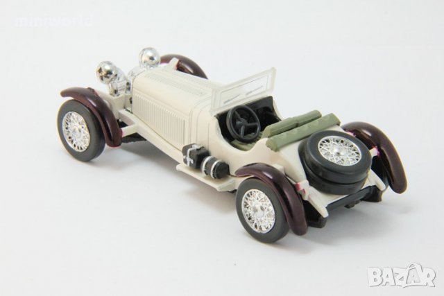 Mercedes-Benz SSKL 1931 - мащаб 1:43 на New Ray модела е нов в кутия с подложка, снимка 2 - Колекции - 28109273