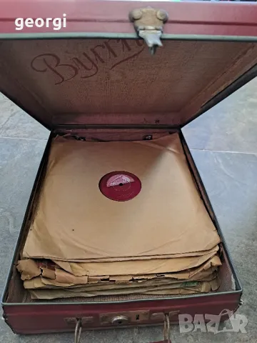 колекция стари грамофонни плочи шеллак на 78 оборота    25/1, снимка 1