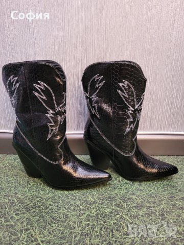 Супер модерни тип каубойски ботуши , снимка 1