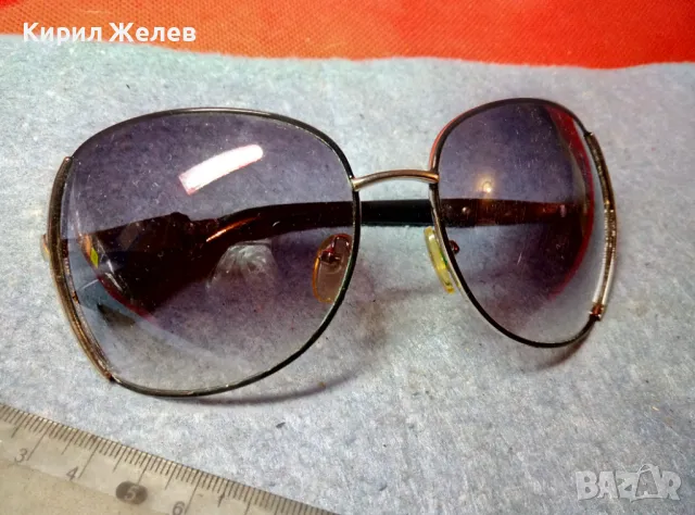 СТАРИ КЛАСИЧЕСКИ МОДЕЛ СЛЪНЧЕВИ ОЧИЛА с НУЖДА от РЕМОНТ на ЕДНАТА РАМКА 16913, снимка 6 - Слънчеви и диоптрични очила - 47540441