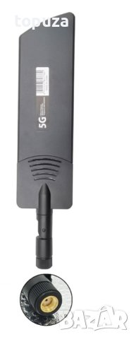 антена за рутер 40DBi 600-6000Mhz Wireless Router 2G 3G GSM GPRS 4G 5G WIFI Antenna, снимка 2 - Рутери - 43868435