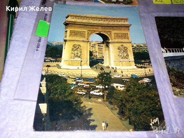 ЛОТ 4 СТАРИ ПОЩЕНСКИ КАРТИЧКИ САНТАНДЕР ПАРИЖ СОЗОПОЛ ВАРШАВА ПЪТУВАЛИ с ПОЩЕНСКИ МАРКИ 36010, снимка 5 - Филателия - 39425244