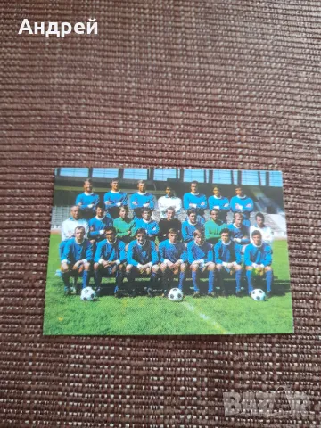 Старо календарче Левски Спартак 1974