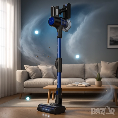 Безжична прахосмукачка 3 в 1 Taurus Crossback Digital Flex, снимка 3 - Друга електроника - 51856299