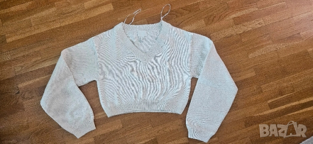 Crop top, HM, XS размер , снимка 2 - Блузи с дълъг ръкав и пуловери - 51473972