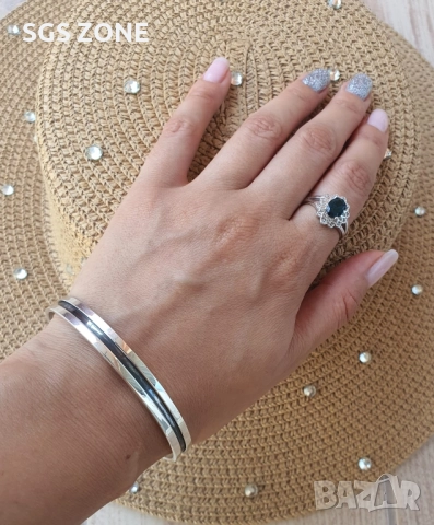 СРЕБЪРНА ГРИВНА 925, снимка 3 - Гривни - 52362440