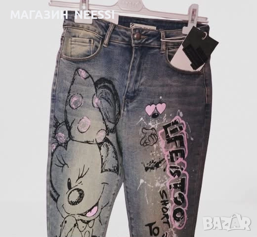 Дънки LFS Minnie Mouse 9942, снимка 2 - Дънки - 52684155