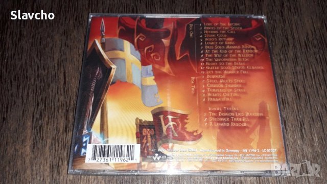 Компакт диск на група - Hammer Fall – One Crimson Night 2003/ 2-CD, снимка 5 - CD дискове - 38580909