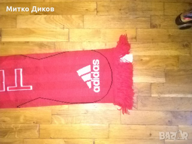 Ливърпул марков шал Адидас 2008г Де Редс, снимка 11 - Футбол - 34889920