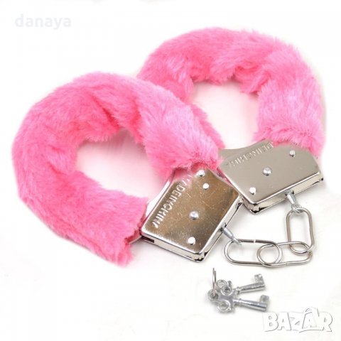 1369 Белезници с пух за любовни игри или парти, снимка 7 - Други - 27931481
