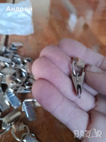 Стари кукички,куки за пердета #8, снимка 4 - Други ценни предмети - 48996584