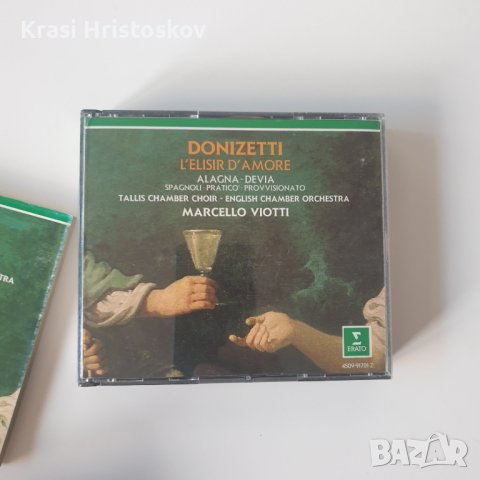 Donizetti* - Alagna*, Devia*, Marcello Viotti ‎– L’Elisir D’Amore  cd, снимка 1 - CD дискове - 43290028