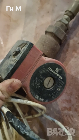 Поточна помпа грундфЦиркулационна ПОМП grundfos Германия, снимка 2 - Водни помпи - 53609040
