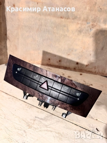 CD чейджър с панел копчета подгряване седалки за Мерцедес Е-класа W211. , снимка 2 - Части - 52917056