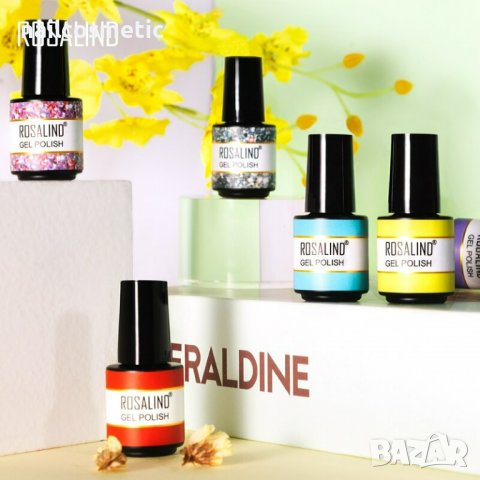 UV&LED ГЕЛ ЛАК ROSALIND MIX ГАМА - СЕРИЯ R, снимка 5 - Продукти за маникюр - 37345854