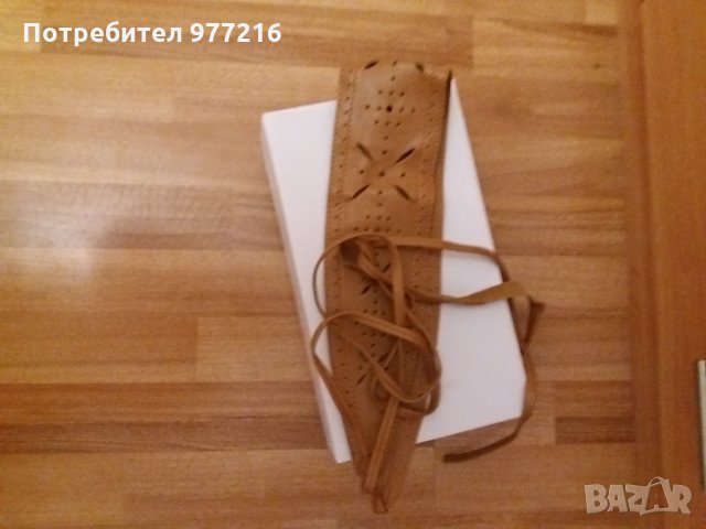 Сандали естествена кожа+ подарък колан, снимка 6 - Сандали - 32810957