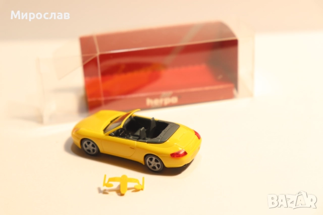 HERPA H0 1/87 PORSCHE МОДЕЛ КОЛИЧКА ИГРАЧКА, снимка 5 - Колекции - 51736759