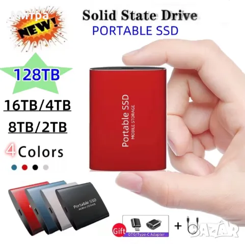 Продавам Xiaomi SSD Оригинален твърд диск , 128 терабайта, снимка 15 - Външни хард дискове - 50272978