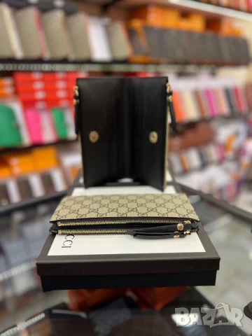 портмонета в кутия gucci