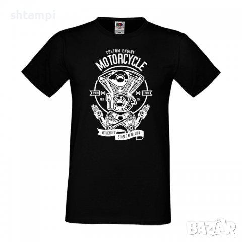 Мъжка тениска Custom Engine,Персонализиран двигател,Изненада,Подарък,Празник , снимка 2 - Тениски - 36813372