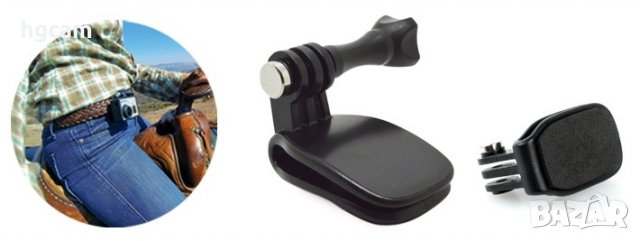 Head Quick Clip клип щипка за бързо захващане за екшън камери, снимка 7 - Чанти, стативи, аксесоари - 27765041