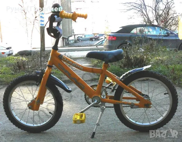 Детски велосипед 16” Drag Dragon, стоманена рамка, контра