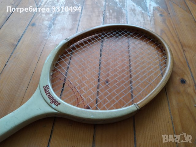 Ретро тенис ракета , снимка 2 - Други ценни предмети - 38110654