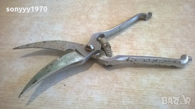 nobeni chrome-26см-профи ножици за пилета-внос холандия, снимка 5 - Други инструменти - 27707185