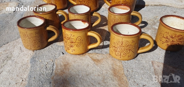 Българска керамика - сервиз,чаши, чинии, вази, купи, , снимка 14 - Сервизи - 51828604