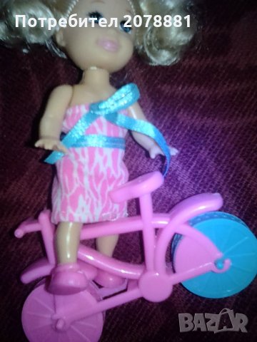 Малка Барби с аксесоари с чантичка, снимка 2 - Кукли - 29065617