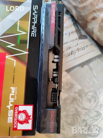 Видеокарта RX 7600 8GB Saphire Pulse - Чисто нова!, снимка 4 - Видеокарти - 52940391
