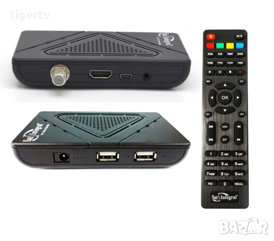 Нов Приемник за сателитна телевизия Sat Integral SP-1239 HD Norma, гаранция