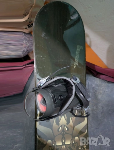 Сноуборд Salomon 158 с автомати, снимка 4 - Зимни спортове - 51596802
