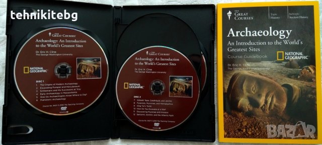 Archaeology: An Introduction to the World's Greatest Sites DVD - курс на National Geographic, снимка 2 - Други курсове - 23701464