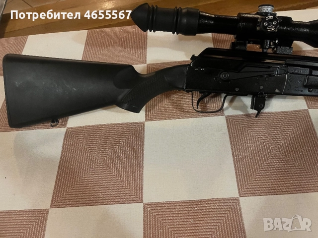 Карабина сайга, снимка 5 - Бойно оръжие - 52470443