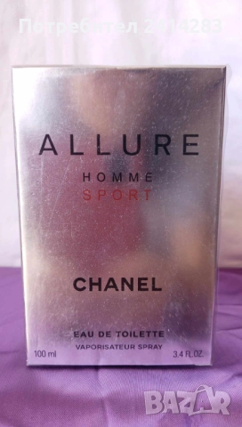 Мъжки парфюм Chanel Allure Homme Sport EDT 100 ml.
