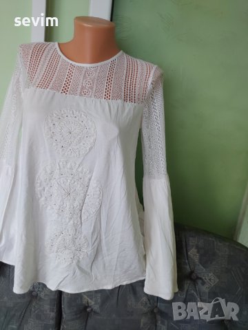 Блуза на Desigual номер М нова с етикет , снимка 3 - Блузи с дълъг ръкав и пуловери - 44000262