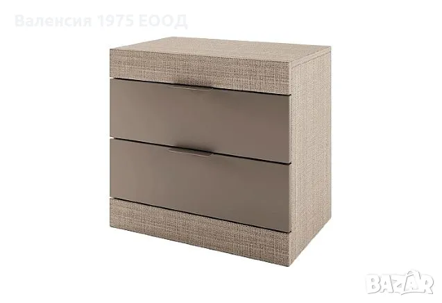 Нощно шкафче с две чекмеджета Сити 3074( различни цветове), снимка 10 - Шкафове - 46494073