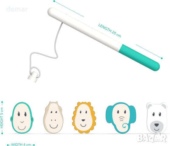 Антимикробна бебешка играчка за баня, сензорна игра за риболов, 1+ години, снимка 3 - Образователни игри - 43719040