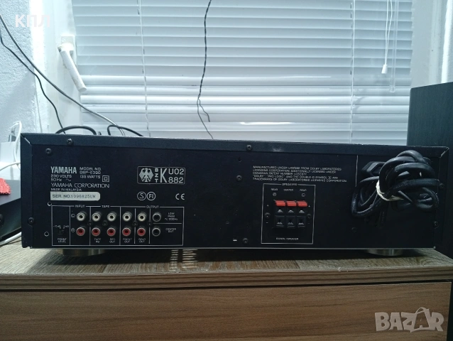 Yamaha dsp-e 390, снимка 4 - Ресийвъри, усилватели, смесителни пултове - 53511738