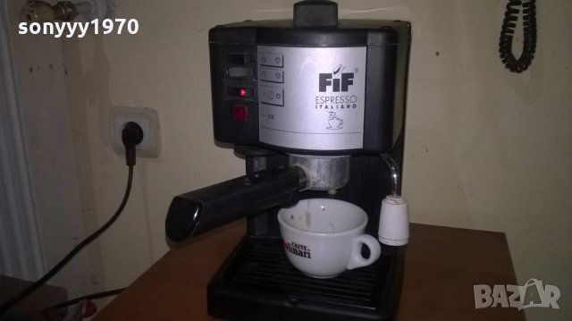 FIF ESPRESSO ITALIANO-15BAR-ВНОС шВЕИЦАРИЯ, снимка 8 - Кафемашини - 27231038