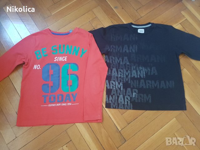 Детски блузки ARMANI,OKAIDI,H&M,за 7-8 г. момче, снимка 3 - Детски Блузи и туники - 26637200