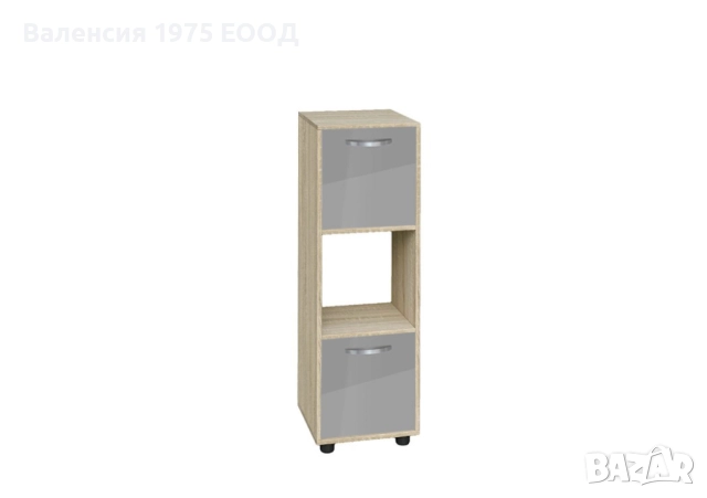 Етажерка Кубо 3 с една или две вратичка гланц, снимка 15 - Етажерки - 46444142