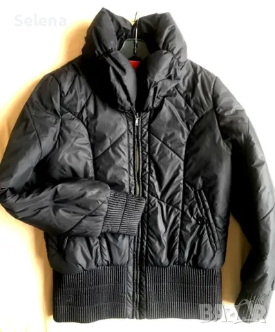 черно дамско яке Vento, снимка 2 - Якета - 49515553