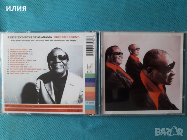 The Blind Boys Of Alabama(feat.Robert Randolph) – 2002 - Higher Ground(Soul-Jazz), снимка 1 - CD дискове - 37817079