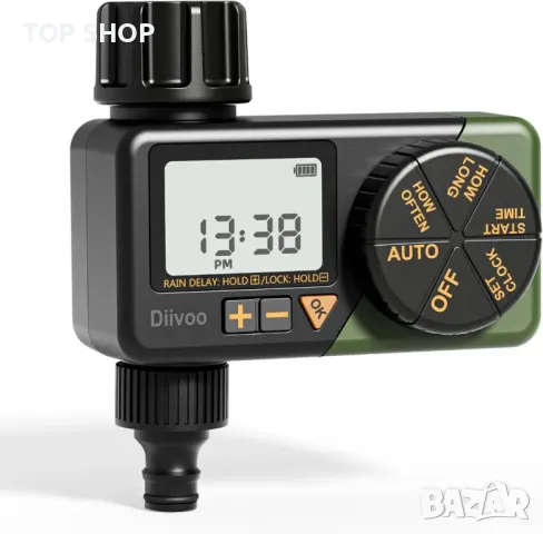 Таймер- програматор за напояване Diivoo WT- 06, снимка 4 - Напояване - 48501227